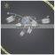 2016 New Design Glass Flower Lamp Shade Crystal Led Ceiling Light, Crystal Lighting