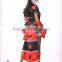 Wholesale sexy Red queen cosplay costume Sexy Halloween Costumes queen of hearts costume