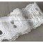 Wholesale New Fashion Design Chemical Lace White Fabric Mesh Lace Trimming