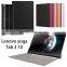 3-Fold Quality Karst Texture Leather CASE for LENOVO YOGA TAB 10.1 X50L Case foldable smart case Business Protective case PC+ PU
