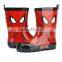cheap OEM cartoon printing fashion kids rubber rain boots