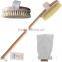 Hot sale body cleaning brush with long wooden handle