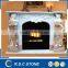 Western style carving marble fireplace