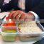 Wholesale Plastic 3 compartment food container PP bento lunch box storage box