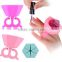 Silicone Wearable Nail Polish Bottle Holder Multifunction Varnish Display Stand Holder