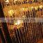 wedding mandap crystal strings backdrop