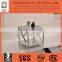 side table/end table with glass top metal coffee tables