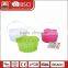 Colorful multi-function cheap door fruit storage wholesale plastic hanging basket with hook wholesale