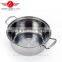 2016 best quality stainless steel drum type cookware set