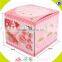 wholesale baby wooden birthday cake set toy, top fashion kids wooden chocolate cake, funny wooden birthday cake set toy W10B101