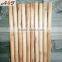 Varnished wooden stick for broom and brush