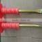carbon steel forged cold chise stone chisel with rubber grip