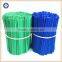 plastic double iron wire PP twist tie for bread bags