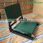 Portable Cheap Dark Green Folding Football Game Seat Cushion