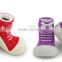 New trend of baby socks shoes baby toddler shoes slip model softy walking sock shoes