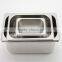 Stainless Steel Regular Food Container 1/2Gn Pan Resturant Equipment Gn Container Catering Food and Ice Cream Pan