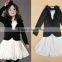 frock suits for baby girl black suit coat and white frocks 2 pieces