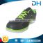 EVA outsole hot selling black color colored mens shoes sports