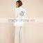 Fashion Suraa Embroidered Pyjama Piping Pocket Long Sleeve Silk Pajamas Set For Women Sleepwear With High Quality