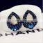 Luxury sapphire vintage earings for ladies