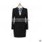 Custom Ladies Black Formal Business Uniform Women Bank Uniform