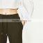 2017 OEM Wholesale 100% Cotton Comfortable Pants Women Sport Jogger Trousers