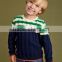 Little boys' stylish long sleeve crew neck thick wool pullover sweater with best price