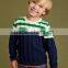 Little boys' stylish long sleeve crew neck thick wool pullover sweater with best price