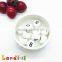 10mm Teething Bracelet String Beads Arabic Number Silicone Beads For Baby