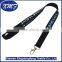 Newest custom screen printing nylon neck strap lanyard