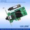 PCI Express x1 Single Port Gigabit MM Fiber Network Interface Card NIC (Broadcom 5708S Based)