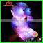 wholesale romantic animal plush toys teddy bear with led light up change color