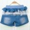 3-7years Denim Kids Summer Shorts For Girls Soft Cotton M7042306