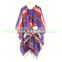 Cashmere-like acrylic checked yarn dyied thickness Scarf poncho Shawls