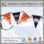 Wenzhou factory directly sell low price home party decoration triangle bunting flags