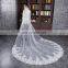 HSP1702 Luxury Real Photo Wedding Veils 3 Meters Long Lace Appliqued Bridal Veil