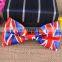 fourth of july print silk custom bow tie