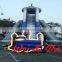 Commercial Inflatable Grade Water Slide With Round Swimming Pool For Water Park