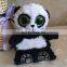 Plush Toys TY Panda Soft Animal Moble Phone Seat