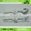 2014 new stainless steel flatware set with plastic handle for kids