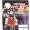 Halloween child masquerade party cosplay dress witch costume for girl