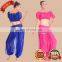 BestDance Belly dance costume Danse Du Ventre Costume set trousers + Beads Bells bra