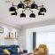 LED chandelier living room restaurant the bedroom wood minimalist modern wind industry with creative Japanese-style
