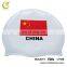 Cheap Custom Silicone Swim Cap With Logo With Different Design and Colors