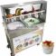 2018 New Arrival Thailand Flat Pan Fried Ice Cream Making Roll Machine