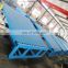 7LGQ Shandong SevenLift warehouse cargo loading electric truck edge ramp dock leveler