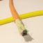 Flexible Rov Cable Sheath Orange & Blue Rov Wire Umbilical