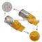 2x No Resistor Amber-Yellow 7440 35SMD T20 LED Bulbs Turn Signal Lights canbus