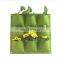 Polyester felt fabric Indoor wall hanging plant grow bags