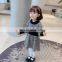 Children's clothing ins girls dress 2020 autumn children's long-sleeved waist houndstooth skirt